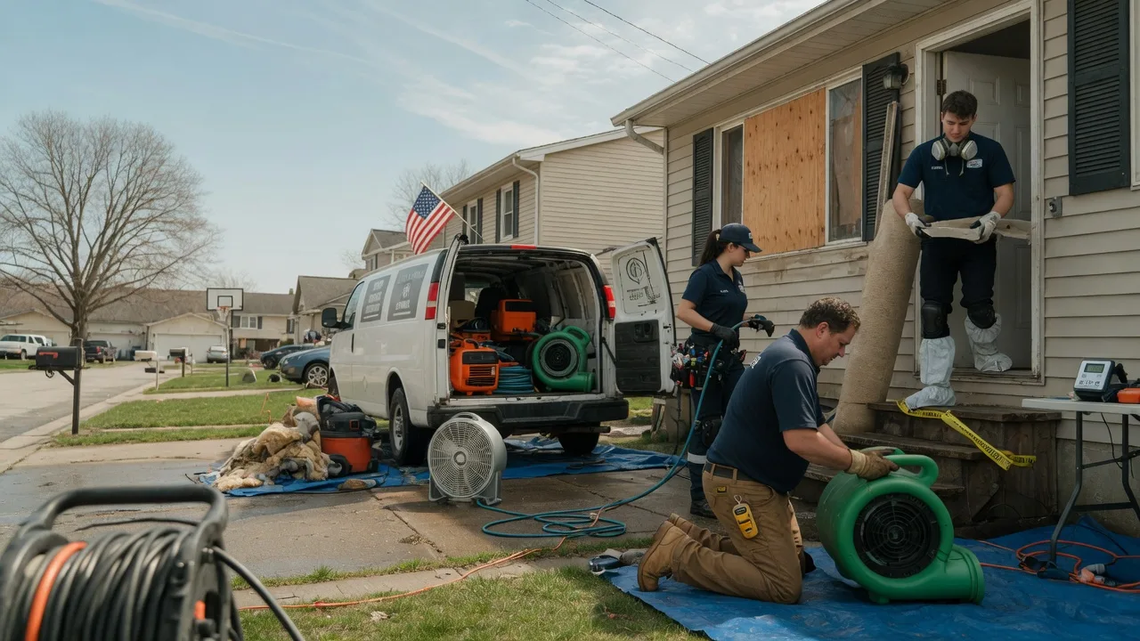 Water Damage Restoration in Tea, SD near me